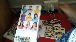 Twice Postcard Unboxing