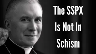 The SSPX Is Not In Schism