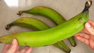 Tienes Plátanos Verdes? Mira lo que puedes preparar. Te enseño una receta deliciosa(2)