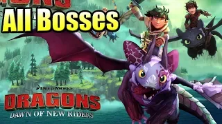 All Bosses  - DreamWorks Dragons Dawn of New Riders