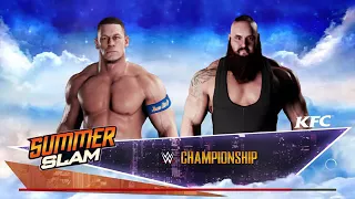 WWE 2K18 John Cena vs. Braun Strowman!