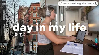 day in my life as a remote software engineer in NYC * for the girls *