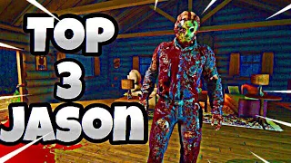 TOP 3 BEST JASON'S | Friday The 13th: The Game