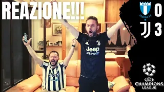 MALMÖ-JUVENTUS 0-3 LIVE REACTION!!!