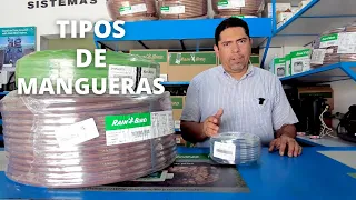 ¡Estos son los diferentes tipos de mangueras! ✅