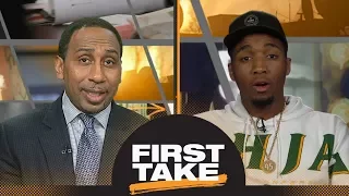 Donovan Mitchell talks NBA Rookie of the Year and Ben Simmons on First Take | First Take | ESPN