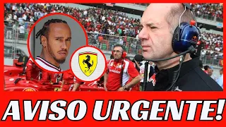 BOMBA! NEWEY NÃO VAI TRABALHAR COM HAMILTON EM LUGAR NENHUM, DIZ PLOOIJ!/FÓRMULA 1/FERRARI/AUDI.