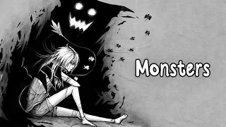 Nightcore - Monsters (Ruelle) - (Lyrics)