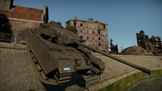 War Thunder: Great Britain - Centurion MK 10 - Breslau Gameplay