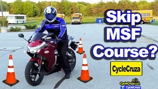 Get Motorcycle License Without MSF Course? (I Did) | MotoVlog