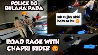 R15M Accident | Road Rage🤬 With Chapri  || Zypp Rider Want to  Race