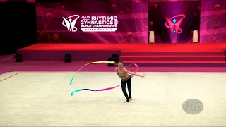 ARBOLISHVILI Ketevan (GEO) - 2021 Rhythmic Worlds, Kitakyushu (JPN) - Qualifications Ribbon