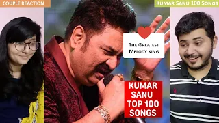 Couple Reaction on Top 100 Songs Of Kumar Sanu | Random 100 Hit Songs Of Kumar Sanu