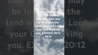 EXODUS 20:12