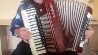 Weltmeister Stella 96 Bass LMMH Accordion Akkordeon Fisarmonica Red Good (2)