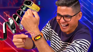 COMPREI a nova XIAOMI MI BAND 8! Uma VERDADEIRA EVOLUÇÃO? Unboxing e Impressões