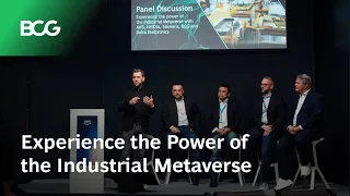 Experience the Power of the Industrial Metaverse | Panel Discussion at Hannover Messe 2024