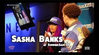 Sasha Banks - Stalkers, Title Reigns, Ronda Rousey, etc- SummerSam III w/ Sam Roberts