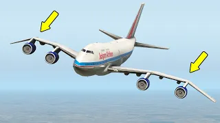 Boeing 747 Drunk Pilot Almost Broke The Wings With This Mistake | X-PLANE 11