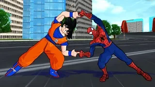 Spiderman and Goku FUSION | Spider-Goku | DBZ Tenkaichi 3 (MOD)