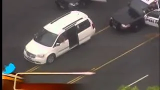 Dramatic video of a police chase