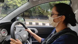 Learn to drive Automatic (AMT) Car in Tamil | Easy Tips For Ladies I Car Driving Lesson I 8056256498