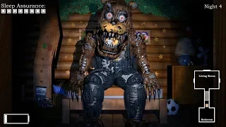 NIGHTMARE CHIPPER WAS HIDING IN MY BEDROOM.. SCARIEST NIGHT YET! | FNAF Tyke and Sons Lumber Co