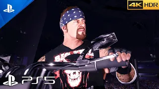 (PS5) WWE 2K23 is so BADASS | The Undertaker vs Hulk Hogan | Ultra Graphics [4K 60FPS HDR]