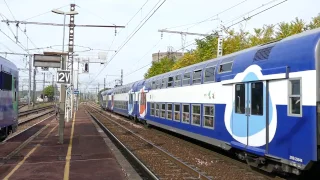 SNCF Trains At Melun, France 18 October 2016