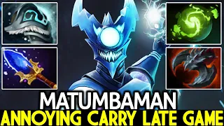 MATUMBAMAN [Razor] OP Refresher Build Annoying Carry Late Game Dota 2