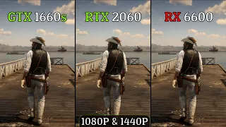 RX 6600 vs RTX 2060 vs GTX 1660 Super | Test In 5 Games at 1080P & 1440P