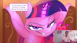 poke drago reacting to Meet the Ponies: Royal Tease: my Valentines Special for me to you