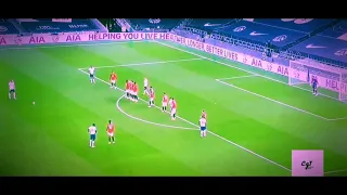 TOTTENHAM vs MANCHESTER UNITED HARRY KANE FREE KICK