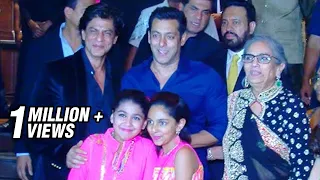 (VIDEO) Shah Rukh Khan Salman Khan Meet And Greet Again - Arpita Khan Reception Party