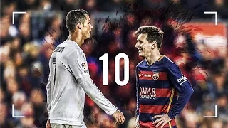 Ronaldo vs. Messi - Top 10 goals each in El Clasico / По 10 лучших голов в Эль-Класико