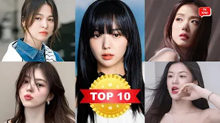 Blackpink's Jisoo and Song Hye Kyo compete in the ranking of the 10 most beautiful actresses in 2024