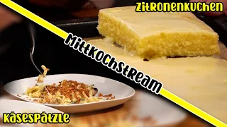 Mittkochstream vom 24.03.2021 SPÄTZLEAUFLAUF UND ZITRONENKUCHEN