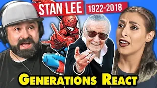 Generations React To Stan Lee (Marvel)
