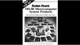 1978 Radio Shack - TRS-80 Microcomputer System Products (Tandy TRS80)
