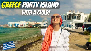 LOCALS WARNED US NOT TO VISIT THIS GREEK ISLAND! MYKONOS TRAVEL VLOG| PAKISTANI IN GREECE