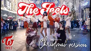 [KPOP IN PUBLIC | ONE TAKE] TWICE (트와이스) "The Feels" | CHRISTMAS VER. Dance Cover by ESTET