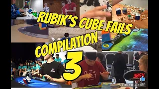 Rubik's Cube Fails Compilation 3