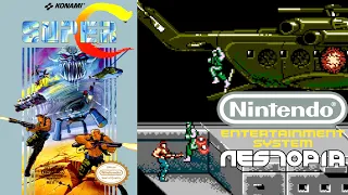 Super C (1990) Nintendo Entertainment System (NES) Gameplay in HD (Nestopia)