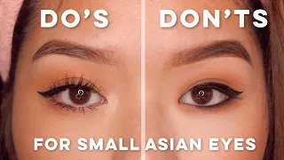 MAKEUP MISTAKES TO AVOID FOR SMALL EYES