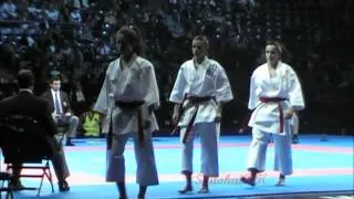 Female kata 3rd place serbia vs. italy. serbia 2010