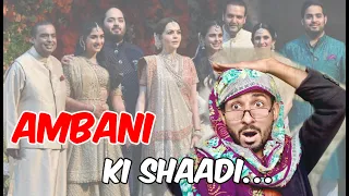 Ambani ki Shaadi Or Hamari Desi Families | Reaction Video | Ambani's Wedding | Samak Mand