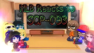 ❤MLB Reacts to SCP-093💚 (1/2) special 1,000 subs video🤩