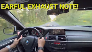 BMW E70 X5M - Passenger POV Backroads Drive