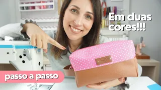 NÉCESSAIRE BOX em SINTÉTICO | FÁCIL de fazer | Tutorial com dicas