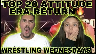 THE CROWD WENT CRAZY😱🤯  WWE TOP 20 SHOCKING ATTITUDE ERA RETURNS🤯🔥